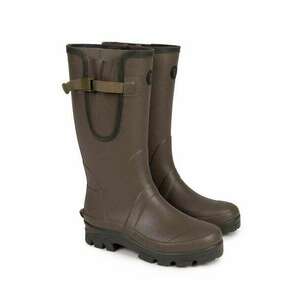 Fox neoprene lined camo/khaki rubber boot (size 8) 42-es bélelt g... kép