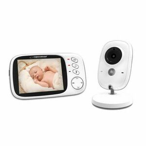 Esperanza Jacob Baby Monitor 3, 2" LCD kijelzovel, fehér kép
