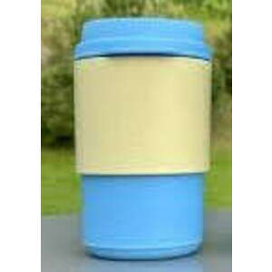 Öko+ Utazó Kávésbögre, Kék-sárga, 300 ml - Tupperware kép