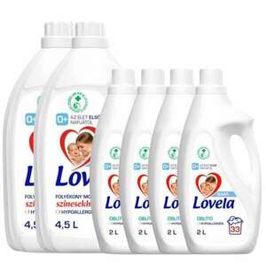 Lovela Baby folyékony Mosószer + Öblítő csomag kép