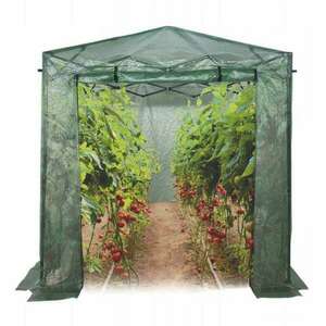 GardenLine Fóliasátor 140g/m² UV4 szűrővel 2x1, 37x2, 34m - zöld kép
