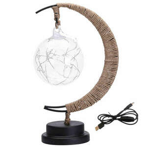 Lightball fonott asztali hold dekorlámpa kép