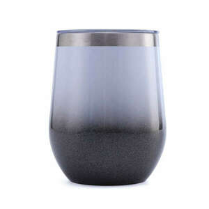 Ombre Hőtartó termosz pohár 350ml - fehér-fekete kép