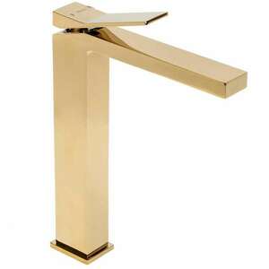 Rea Duet Gold magasított fürdőszobai mosdó csaptelep kép