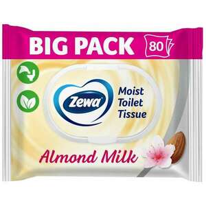 Zewa Almond Milk Bigpack Nedves Toalettpapír 80db kép