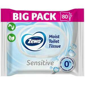 Zewa Sensitive Bigpack Nedves Toalettpapír 80db kép