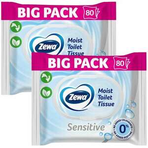 Zewa Sensitive Bigpack Nedves Toalettpapír 2x80db kép