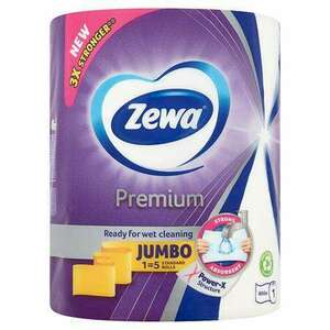 Kéztörlő, tekercses, 230 lap, ZEWA "Premium Jumbo" kép