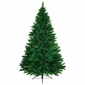 Mercaton® mesterséges karácsonyfa állvánnyal, 220 cm, PVC, zöld kép