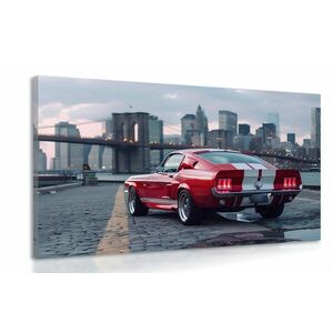 Kép Mustang New York panorámával kép