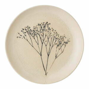 Barna desszertes agyagkerámia tányér ø 22 cm Bea – Bloomingville kép