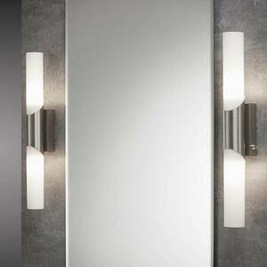 Fürdőszoba fali lámpa Splash, két i., matt nikkel kép