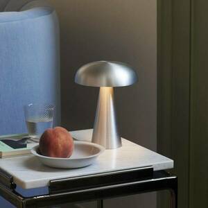 &Tradition újratölthető asztali lámpa Como SC53, alumínium színű kép