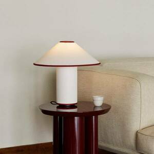 &Tradition asztali lámpa Colette ATD6, fehér/merlot kép