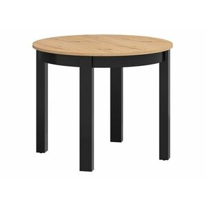Asztal Boston 314 (Artisan tölgy + Fekete) kép