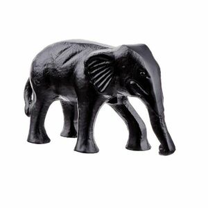 BLACK NATURE dekor elefánt, fekete 5cm kép