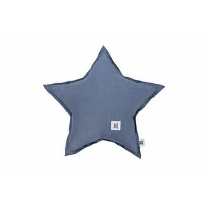 Vászon díszpárna STAR NAVY BLUE kép