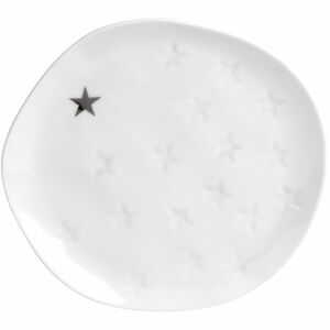Räder Fehér porcelán tányér CSILLAG, kicsi kép