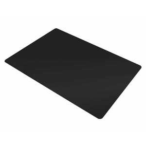 Szék alatti fekete műanyag szőnyeg 100 x 140 cm kép