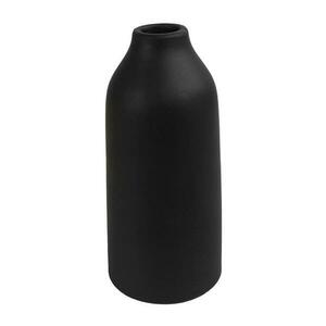 DEBBIE fekete kerámia váza 23 cm kép