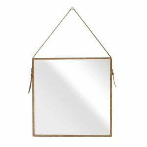 TOZAL négyzet alakú tükör parafa kerettel kép