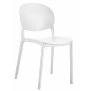 Fehér műanyag szék RAWA kép