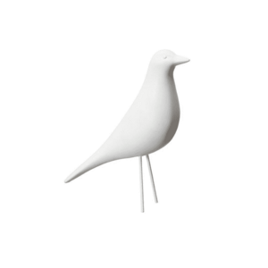 FAGEL fehér dekor madár - több méretben Méret: M kép