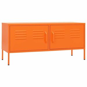 Narancssárga acél tv-szekrény 105 x 35 x 50 cm kép