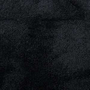 vidaXL OVIEDO fekete rövid szálú szőnyeg 160 x 160 cm kép