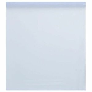 vidaXL matt átlátszó fehér PVC statikus ablakfólia 90 x 2000 cm kép