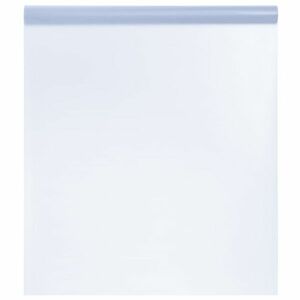 vidaXL matt átlátszó szürke PVC statikus ablakfólia 60 x 500 cm kép