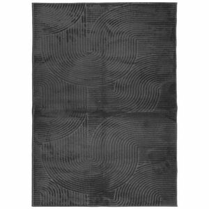 vidaXL IZA antracit rövid szálú skandináv stílusú szőnyeg 240 x 340 cm kép