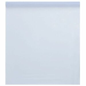 vidaXL matt átlátszó fehér PVC statikus ablakfólia 45 x 1000 cm kép