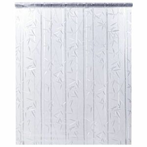 vidaXL matt bambusz mintás PVC ablakfólia 90 x 500 cm kép