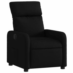vidaXL fekete szövet dönthető szék kép