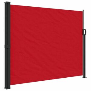 vidaXL piros behúzható oldalsó napellenző 160 x 300 cm kép
