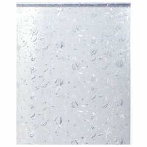 vidaXL matt virágmintás PVC ablakfólia 60 x 500 cm kép