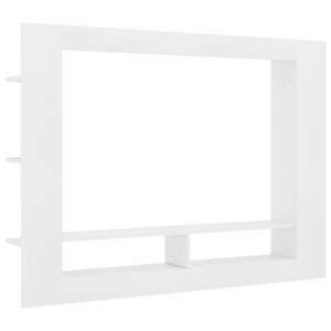 vidaXL fehér forgácslap TV-szekrény 152 x 22 x 113 cm kép