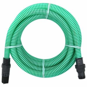 vidaXL zöld PVC szívótömlő PVC csatlakozókkal 1" 7 m kép