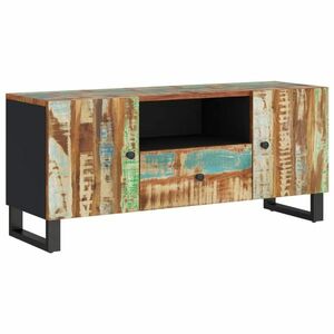 vidaXL tömör újrahasznosított és szerelt fa TV-szekrény 105x33, 5x46 cm kép