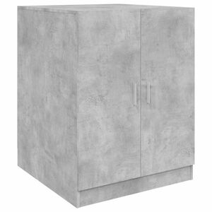 vidaXL betonszürke mosógépszekrény 71 x 71, 5 x 91, 5 cm kép