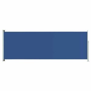 vidaXL kék behúzható oldalsó terasznapellenző 220 x 600 cm kép