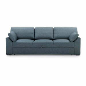 Kék kinyitható kanapé 233 cm Janson – Scandic kép