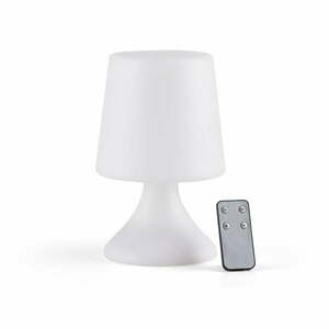Fehér LED asztali lámpa távirányítóval (magasság 25, 5 cm) Midnat – Villa Collection kép