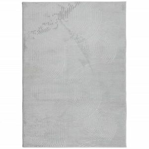 vidaXL IZA szürke rövid szálú skandináv stílusú szőnyeg 200 x 280 cm kép