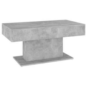 vidaXL betonszürke forgácslap dohányzóasztal 96 x 50 x 45 cm kép