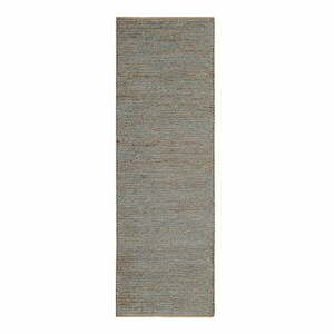 Világosszürke kézi szövésű juta futószőnyeg 66x200 cm Soumak – Asiatic Carpets kép