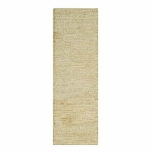 Bézs kézi szövésű juta futószőnyeg 66x200 cm Soumak – Asiatic Carpets kép