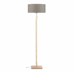 Fuji állólámpa bézs búrával és bambusz lámpatesttel - Good&Mojo kép
