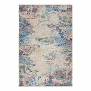 Kék-lila mosható szőnyeg újrahasznosított szálkeverékből 80x150 cm Reid – Flair Rugs kép